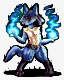 Realistic Ish Lucario time Took 2hr’s And 15 Minutes program - Illustration, HD Png Download, Transparent PNG