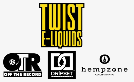 Twist Eliquids Dripset Offtherecord Hempzone Medellin - Graphic Design, HD Png Download, Transparent PNG