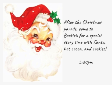 Evening Story Time With Santa - Vintage Santa Claus, HD Png Download, Transparent PNG