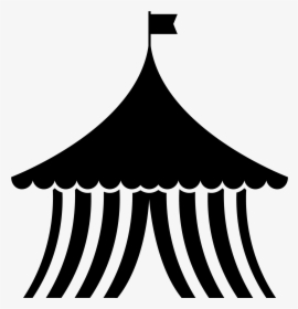 Black And White Circus Tent, HD Png Download, Transparent PNG