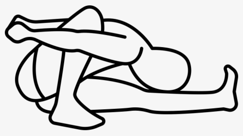 Man Sitting On The Floor Stretching Leg And Waist Comments - Man Stretching Icon, HD Png Download, Transparent PNG