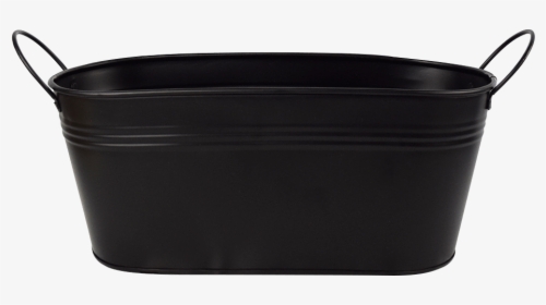 Black Metal Bucket   Class - Bread Pan, HD Png Download, Transparent PNG
