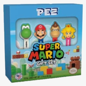 Super Mario Pez Gift Set - Pez Super Mario Gift Set, HD Png Download, Transparent PNG