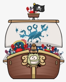 Villains Wiki - Club Penguin Pirate Party, HD Png Download, Transparent PNG