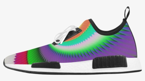 Colorful Spiral Dragon Scales Women’s Draco Running - Paint Brush On Shoe, HD Png Download, Transparent PNG