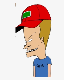 Beavis White Background, HD Png Download, Transparent PNG