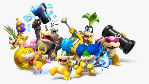 Koopalings Ages - New Super Mario Wii U Koopalings, HD Png Download, Transparent PNG