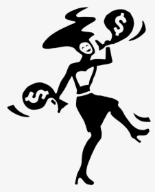 Dance With Your Money Offers Financial Advice For Women - Illustration, HD Png Download, Transparent PNG