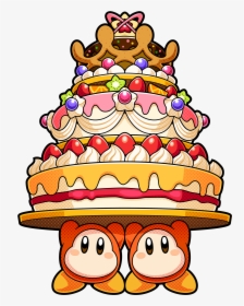 Kirby Battle Royale Art - Kirby Battle Royale Cake, HD Png Download, Transparent PNG