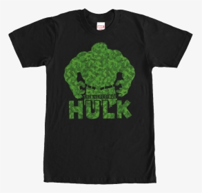 Camouflage Incredible Hulk T-shirt - T-shirt, HD Png Download, Transparent PNG