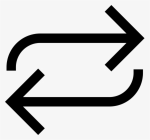 Repeat Arrows - Switch Arrow Icon Png, Transparent Png, Transparent PNG