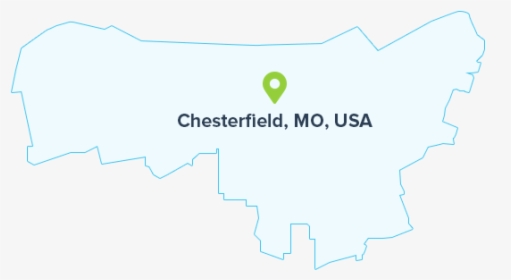Chesterfield-map - Graphic Design, HD Png Download, Transparent PNG