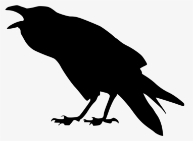 The Barking Crow - Common Raven, HD Png Download, Transparent PNG