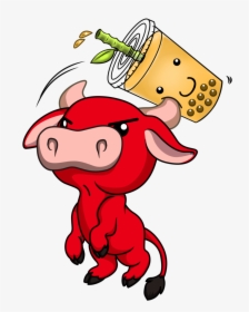 Finished-ox - Cartoon, HD Png Download, Transparent PNG