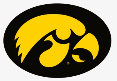 Iowa Hawkeye Logo Png - Iowa Hawkeyes Football Symbol, Transparent Png, Transparent PNG