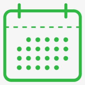 Calendar Icon Green - Museum Free Days Los Angeles, HD Png Download, Transparent PNG