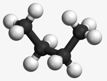 Butane Negative Gauche Side 3d Balls - Molecule, HD Png Download, Transparent PNG