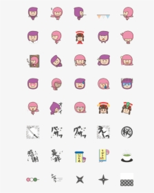Cute Line Faces, HD Png Download, Transparent PNG