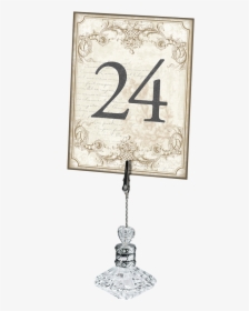 Vintage Gold Table Numbers 1 24     Class Lazyload - Table Numbers Wedding, HD Png Download, Transparent PNG