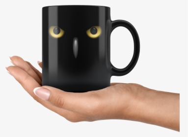 I Watching You Realistic Night Owl Black Scary Mug - Mug, HD Png Download, Transparent PNG