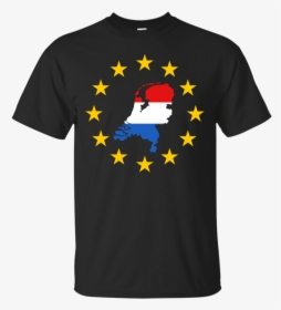 Netherlands Map Inside European Union Eu Flag T Shirt - Games Of Thrones T Shirt Png, Transparent Png, Transparent PNG