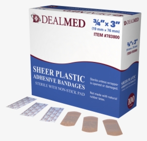 Dealmed Flexible Sheer Adhesive Bandages, - New York Rangers, HD Png Download, Transparent PNG