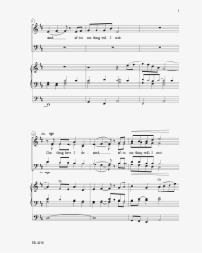 One Thing Have I Desired Thumbnail - Sheet Music, HD Png Download, Transparent PNG
