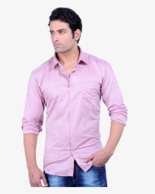 Mens Plain Pink Shirt - Gentleman, HD Png Download, Transparent PNG