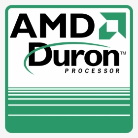 Amd Duron Processor Logo Png Transparent - Duron, Png Download, Transparent PNG