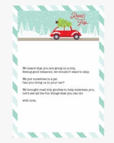 Free Printable Download For Elf On The Shelf -travel - Elf On The Shelf Traveling Letter, HD Png Download, Transparent PNG