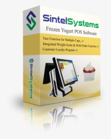 Frozen Yogurt Pos Software By Sintel Systems - French Sale Point Software, HD Png Download, Transparent PNG
