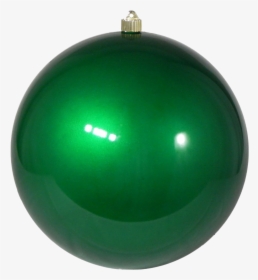 Single Green Christmas Ball Png File - Green Christmas Ball, Transparent Png, Transparent PNG