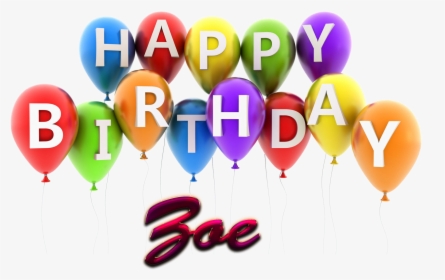 Zoe Happy Birthday Balloons Name Png - Happy Birthday Rano Cake, Transparent Png, Transparent PNG
