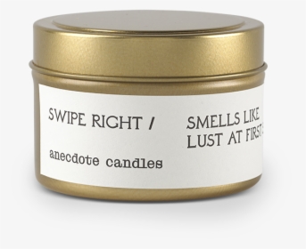 Swipe Right White Patchouli Candle   Class - Candle, HD Png Download, Transparent PNG