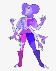 The Crystal Family Wiki - Steven Universe Cotton Candy Quartz, HD Png Download, Transparent PNG