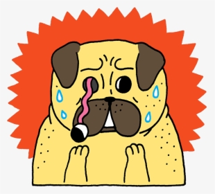 Pug Dance Gif - Pugs Eyes Falling Out, HD Png Download, Transparent PNG