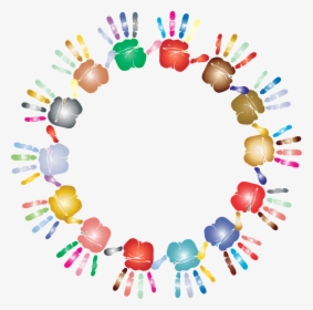 Circulo De Manos Png, Transparent Png, Transparent PNG