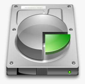 File - Partitionmanager Icon - Svg - Hard Disk Drive - Free Hard Drive Icon, HD Png Download, Transparent PNG