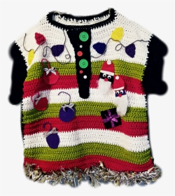 #ugly #christmas #sweater #uglychristmassweater #sticker - Woolen, HD Png Download, Transparent PNG