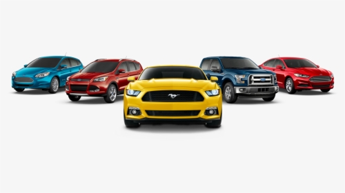 Cars For Sale Png - Ford Cars Lineup, Transparent Png, Transparent PNG