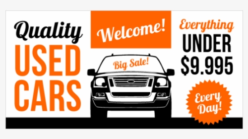 Used Car Banner, HD Png Download, Transparent PNG