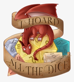 Dragon With Dice Hoard, HD Png Download, Transparent PNG