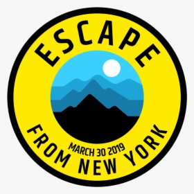 Escape From New York Yellow - Circle, HD Png Download, Transparent PNG