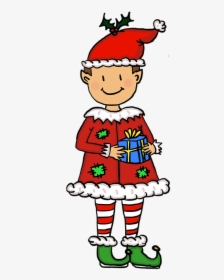 Christmas, Royalty Free, Elf, Free Illustrations, Christmas - Cartoon, HD Png Download, Transparent PNG