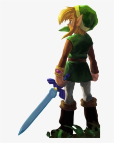 Art Id - - Link Legend Of Zelda Back, HD Png Download, Transparent PNG