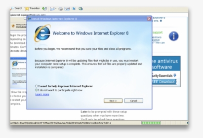 Internet Explorer 8, HD Png Download, Transparent PNG