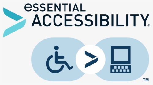 Essential Accessibility Logo, HD Png Download, Transparent PNG
