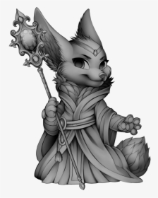 Furvilla Tigereye Peak Sorcerer Fox - Art Bat Eared Fox, HD Png Download, Transparent PNG