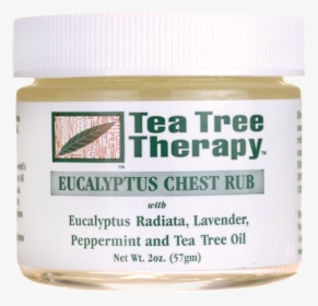 Tea Tree Therapy Eucalyptus Chest Rub 2 Oz Cream - Fruit, HD Png Download, Transparent PNG