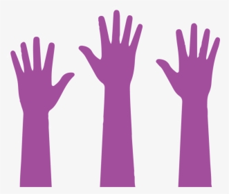 Hands - Raised Hand Icon, HD Png Download, Transparent PNG